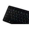 Programmer Dvorak - English New Non-Transparent Keyboard Labels Layout Black