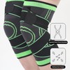 Knee Compression Sleeve - Adjustable Knee Brace,Supportive Protective Gear For