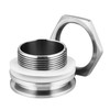 Enoch's Land 1.5" Tri Clamp Bulkhead Compression Fittings,Stainless Steel 304