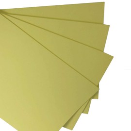 NatNip A5 Yellow Card Paper Printer - 160gsm 40 Sheets - Coloured Craft Card - Suitable for Craft, Printing, Copying, Photocopiers