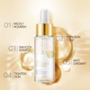 Shefave 24K Gold Snail Serum, Schneckensekretfiltrat Gesichtsserum, Anti-aging Serum für
