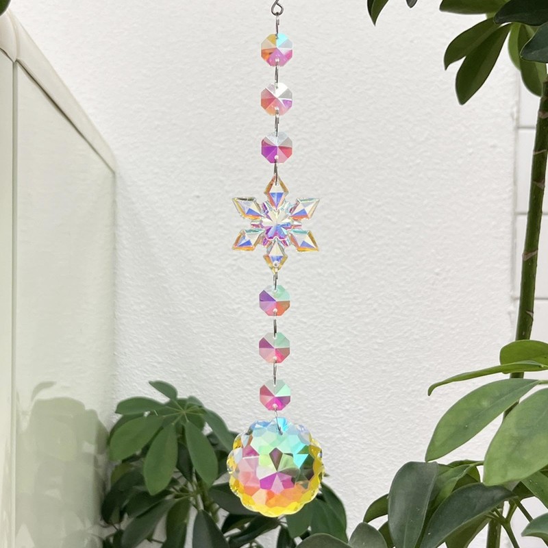 Crystal Snowflake Decoration for Christmas | Snowflake Acrylic Christmas Ornaments