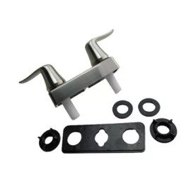 Unbranded Faucet Shower w/ Diverter Lever Handles Satin Nickel TDS801107SN RV/Camper