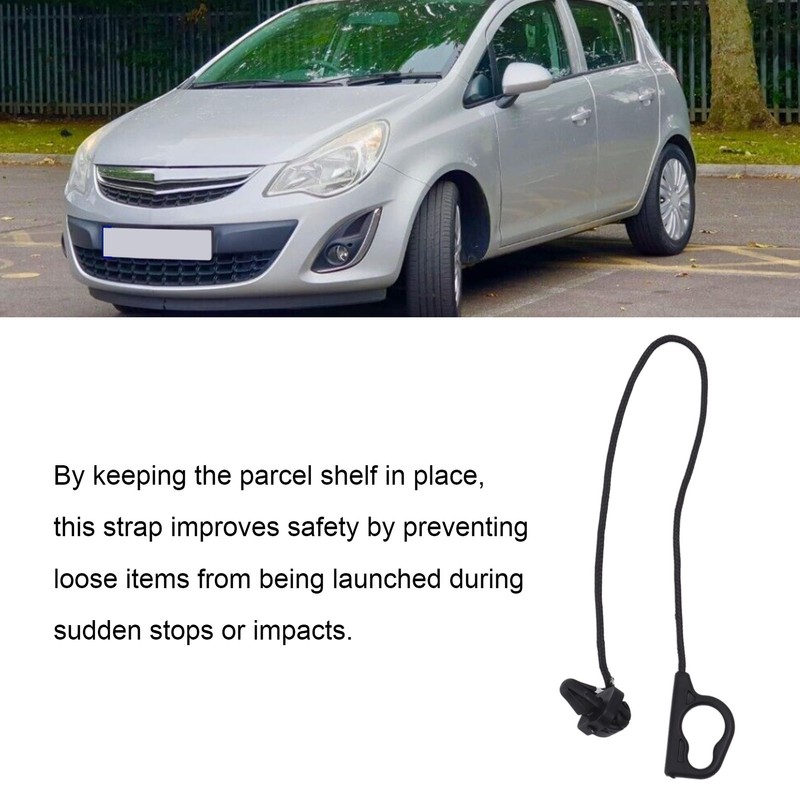Car Rear Parcel Shelf Strap High Toughness ABS Plastic 13367836