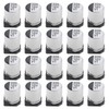 VGOL 20 Pieces 220 UF 16 V SMD Electrolytic Capacitors