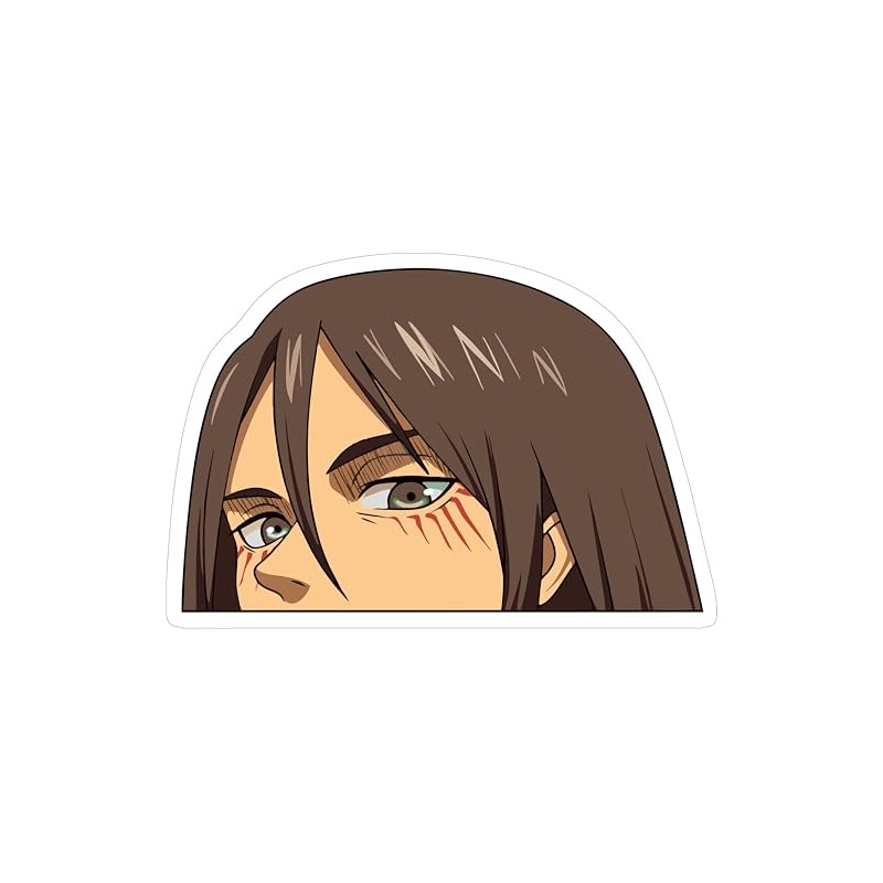 5” Eren Yeager 2 Attack on Titan Anime Peeker Decal