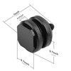 Camera Hot Shoe Mount to 1/4"-20 Tripod Screw Adapter,Flash Shoe