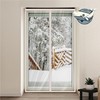 Magnetic Energy-Saving All-Season Windproof Curtain Windproof White