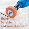 WA 3" inch Mini Rotary Grinding Stone, Polishing Wheel, Vitrified