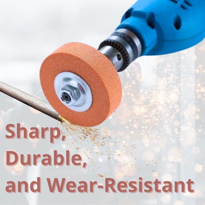 WA 3" inch Mini Rotary Grinding Stone, Polishing Wheel, Vitrified