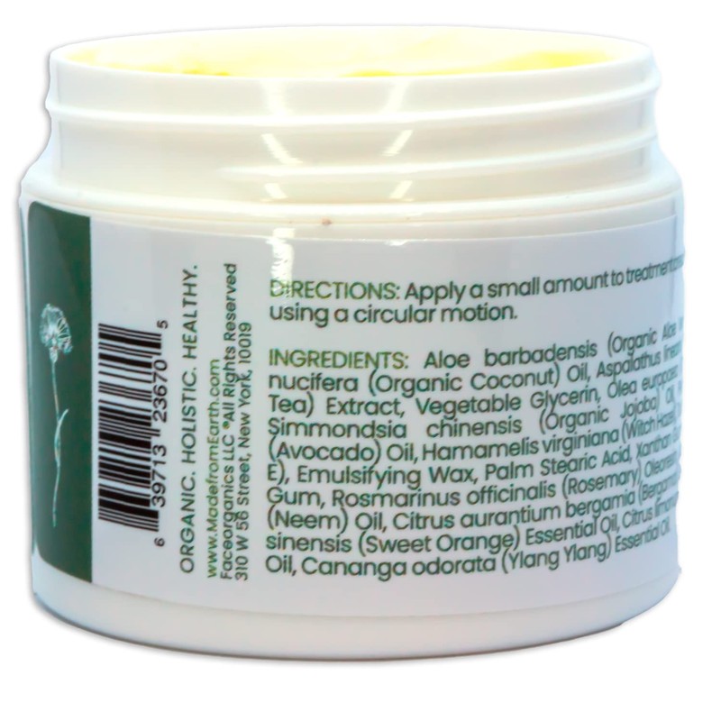 Made from Earth Pure Aloe Vera Treatment with Organic Coconut,