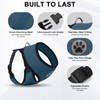 BINGPET No Pull Dog Harness,Soft Mesh Breathable All Weather Vest