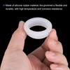 sourcing map 4Pcs Snap Rubber Grommet Hole Plug Mount Dia
