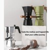 120ml 2 Cups Double Valve Moka Pot Aluminum Alloy Moka