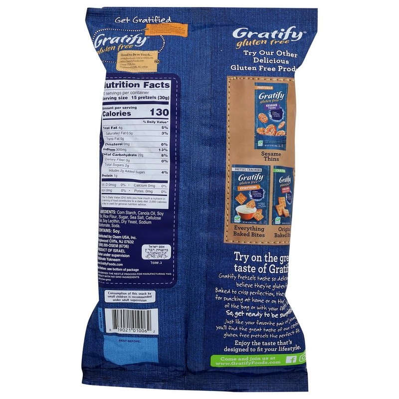 Gratify, Pretzel Sea Salt Party Mix, 10.5 Ounce