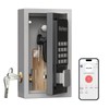 WeHere Smart Key Lock Box Wall Mount, Key Cabinet with