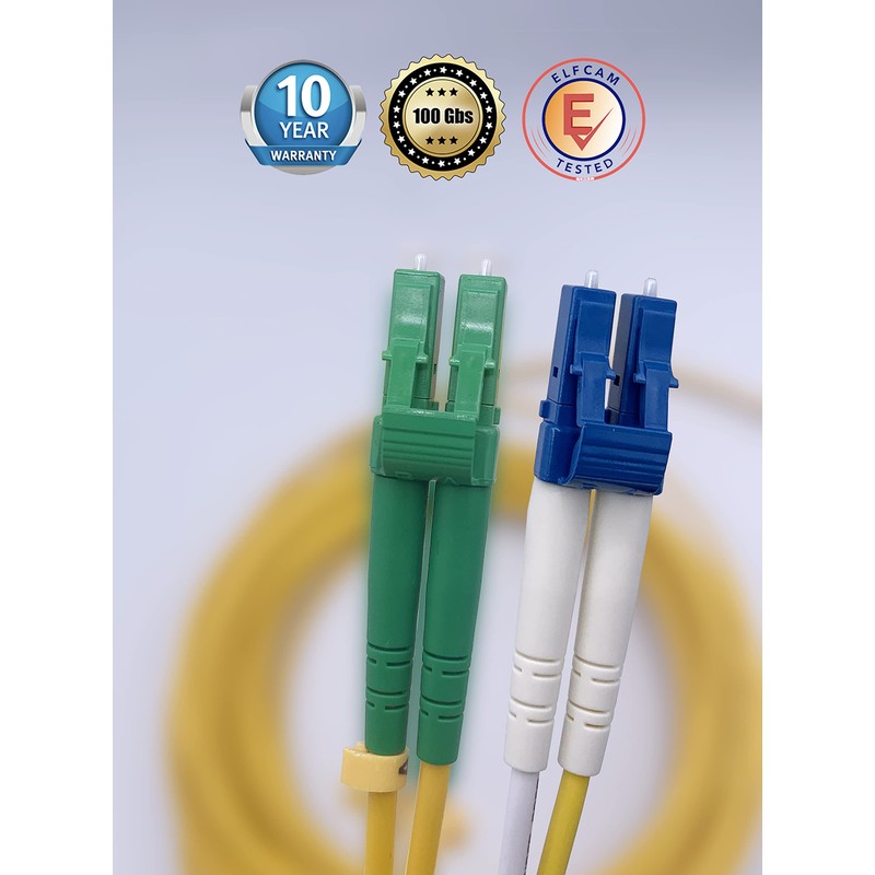 Elfcam - Fibre Optic Cable OS2 LC/APC to LC/UPC Singlemode
