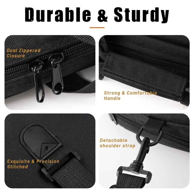 LWANO Compound Bow Case Light-Weight Soft Bow Bag with Arrow