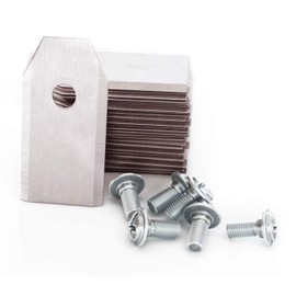 MOWHOUSE 30 x Premium Replacement Blades for Husqvarna Gardena McCulloch Robotic Lawnmower Blade Set (Stainless Steel)