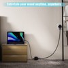 HITRENDS 2-Pack 1 Way Extension Lead 1M, Single Socket Extension