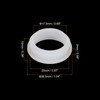 sourcing map 4Pcs Snap Rubber Grommet Hole Plug Mount Dia