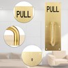 Sumnacon 2 Set 12" Stainess Steel Door Handle Pull &
