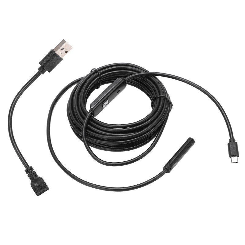 AN97‑8 8mm Mobile Phone Endoscope 6LED Waterproof Facility Inspection Endoscope