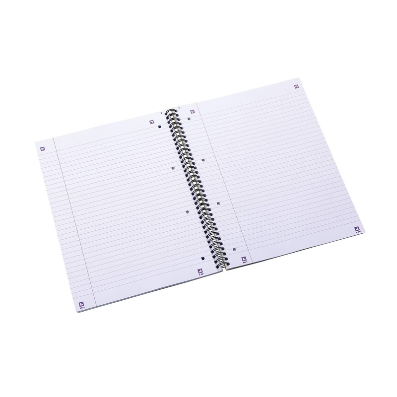Oxford My Notes A4 Card Cover Wirebound Notebook, Ruled with