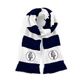 Leeds 1960s Retro Traditional Football Scarf Embroidered Logo