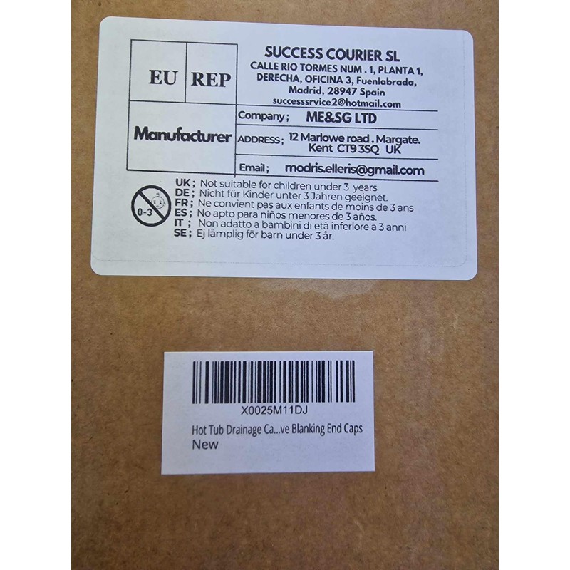 Hot Tub Drainage Cap Compatible with Wave Spa Hose Pipe