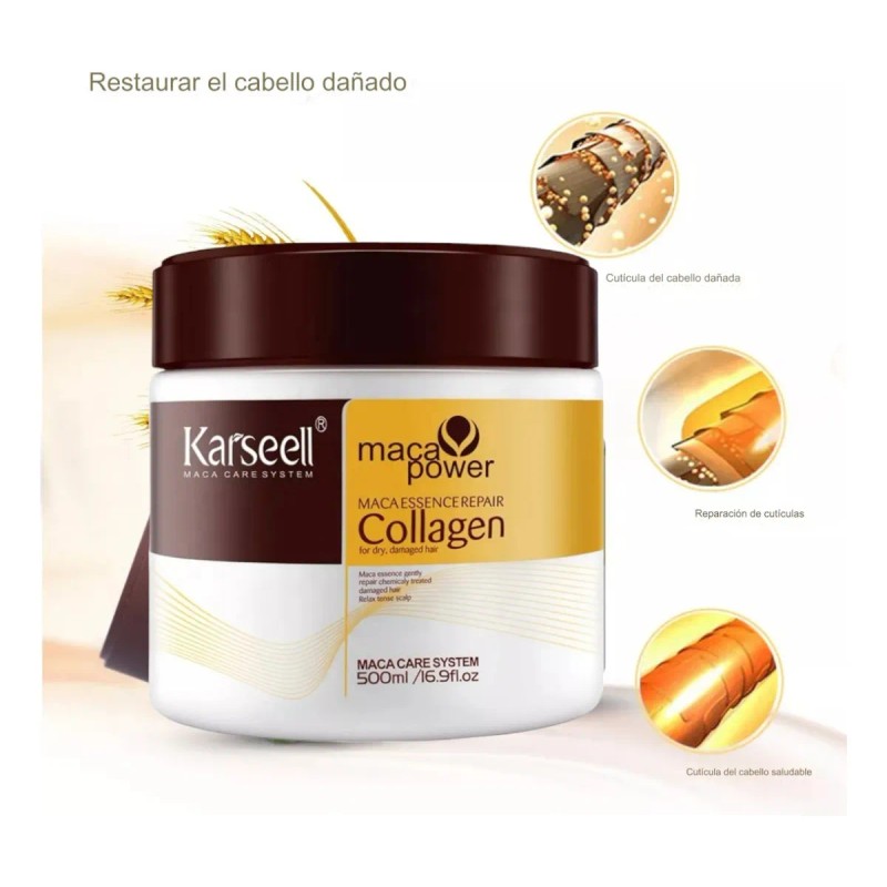 Tratamiento Capilar Colágeno Restaurador De Cabello Karseell
