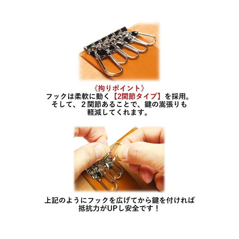 Ricky's Multi-Key Case, Type II, Smart Key, Storage Pocket, Remote