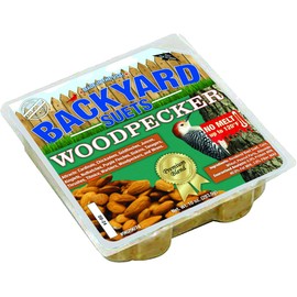 Backyard Seeds No Melt Premium Suet Cakes 12 Pack (Woodpecker)