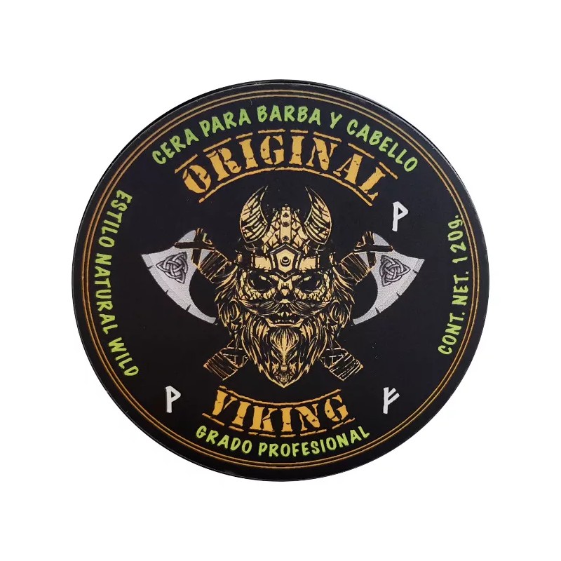 Original Viking Cera Profesional Wild Con Extra Fijación Original Viking