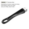 MECCANIXITY Pan Replacement Handle Black 183mm/7.2inch with Screw Nonstick Saucepan