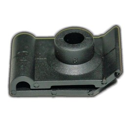 12x Universal Body Nut Clips Black Plastic Tin Nut U Nut Old-Harvest