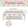 Easter Tablecloth, 137 x 274 cm, Easter Eggs, Rabbit Tablecloth,