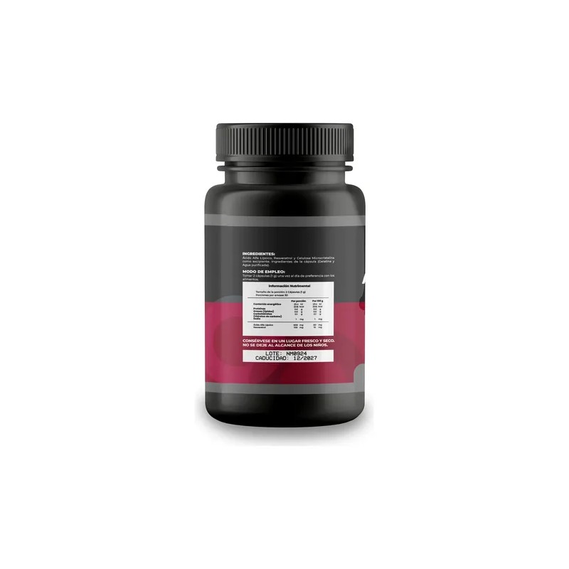 Ácido Alfa Lipoico + Resveratrol Endaroo Calidad Premium