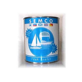 TeakStation Semco Teak Sealer 1 Gallon Natural Color Finish Sealant Protector