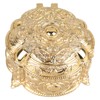 Metal Jewelry Box Innovative Light Luxury Shell Flower Round Trinket