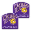 Western Illinois University - Window Decal (Set of 2) -