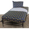 College Covers Michigan Wolverines Sheet Set, Queen, Team Colors,MICSSQU