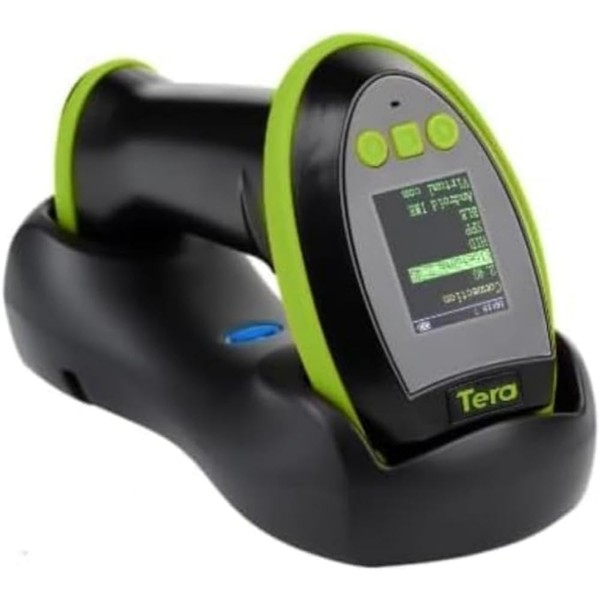 Tera Wireless 1D 2D QR Barcode Scanner: Digital Setting Screen