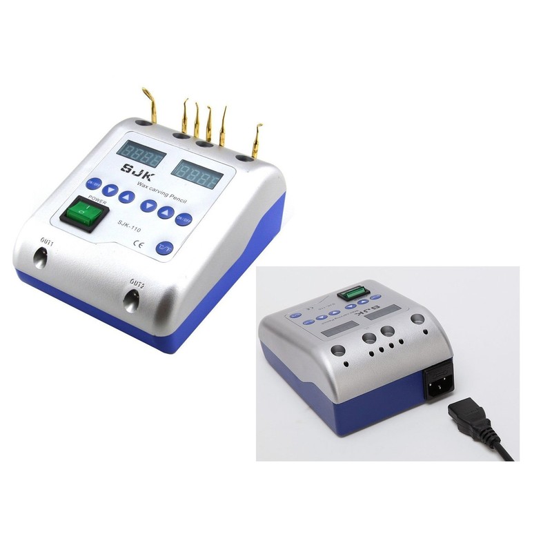 EFK-II Supply Dental Lab Electric Wax Carving Knife Machine/Double Pen/6