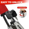 KAYCENTOP Car Steering Wheel Lock, Seat Belt Lock, Car Locks