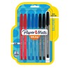 Paper Mate InkJoy 100ST Ballpoint Pens, Medium Point, Black/Red/Blue Ink,