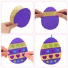 Orifinter Pack of 12 Easter Crafts Children, EVA Easter Gifts