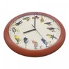 Herzberg, HG03701-WOO, Bird Singing Wood, Singing Clock, Soothing Melodies, Diverse