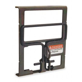 Square D Padlock Attachment, for Use with 2P Standard HOM Circuit Breakers