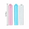 3 Pcs Folding Ruler Clear Ruler Soft Ruler for School